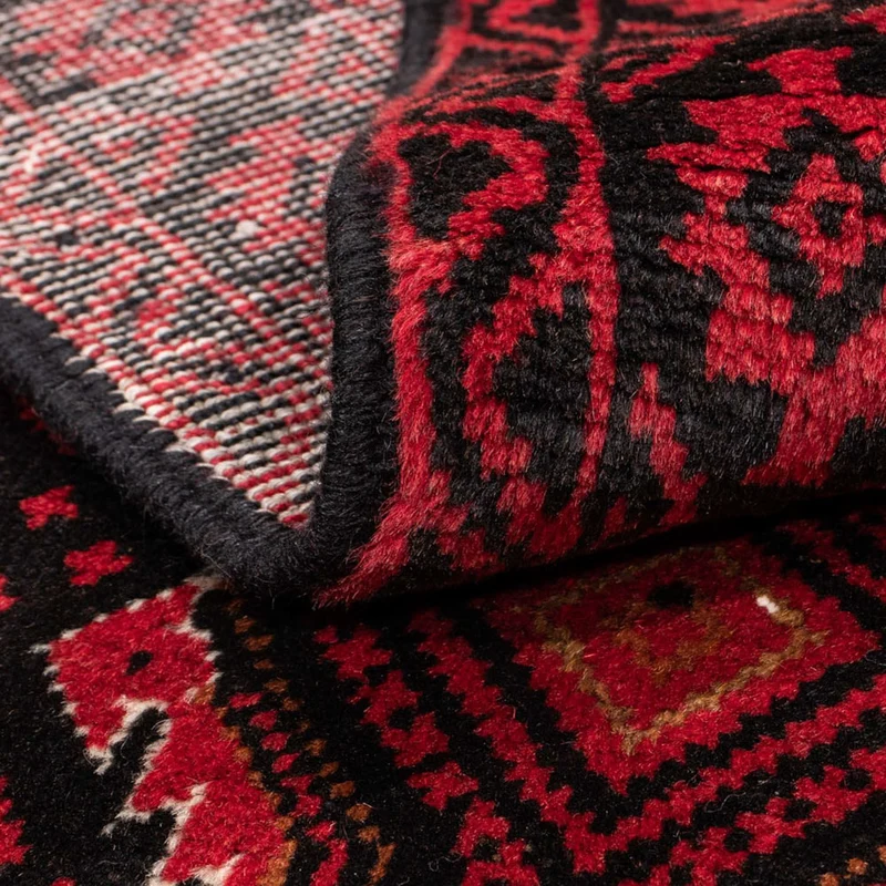 Belutsch Teppich 103 x 187 cm - rot