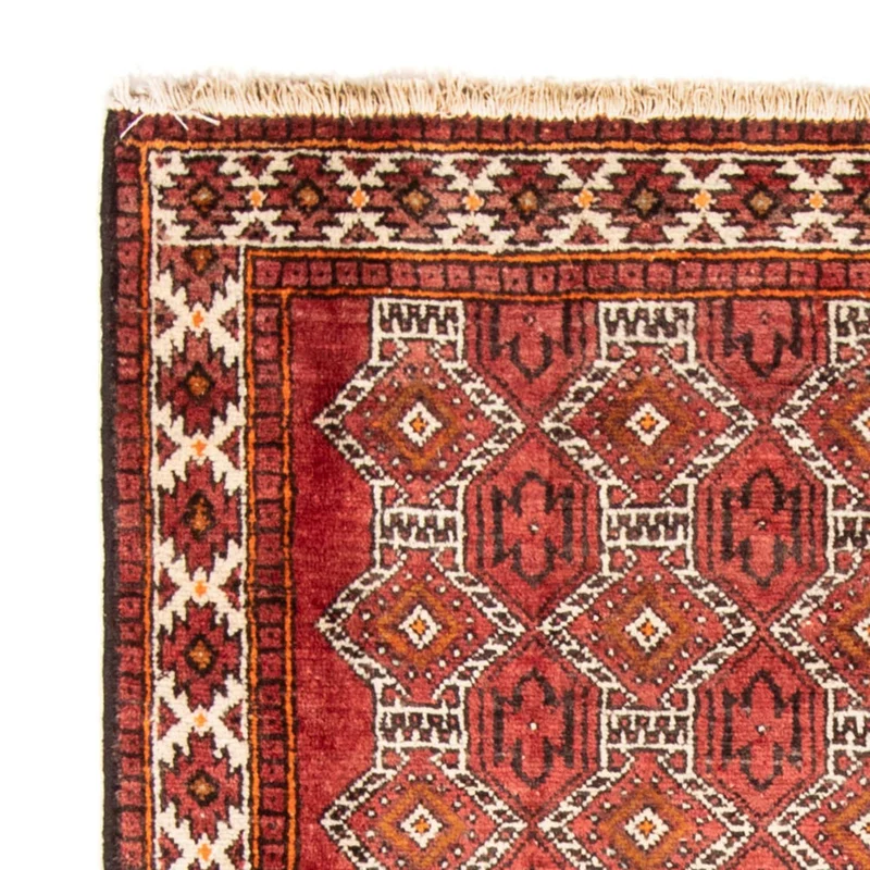 Belutsch Teppich 131 x 223 cm - rot