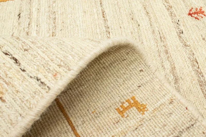 Gabbeh Teppich - Perser 97 x 143 cm - beige
