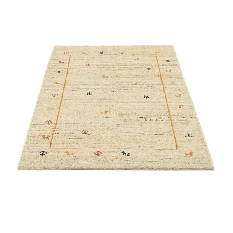 Gabbeh Teppich - Perser 97 x 143 cm - beige