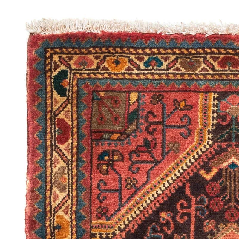 Perserteppich - Nomadic 80 x 130 cm - hellrot