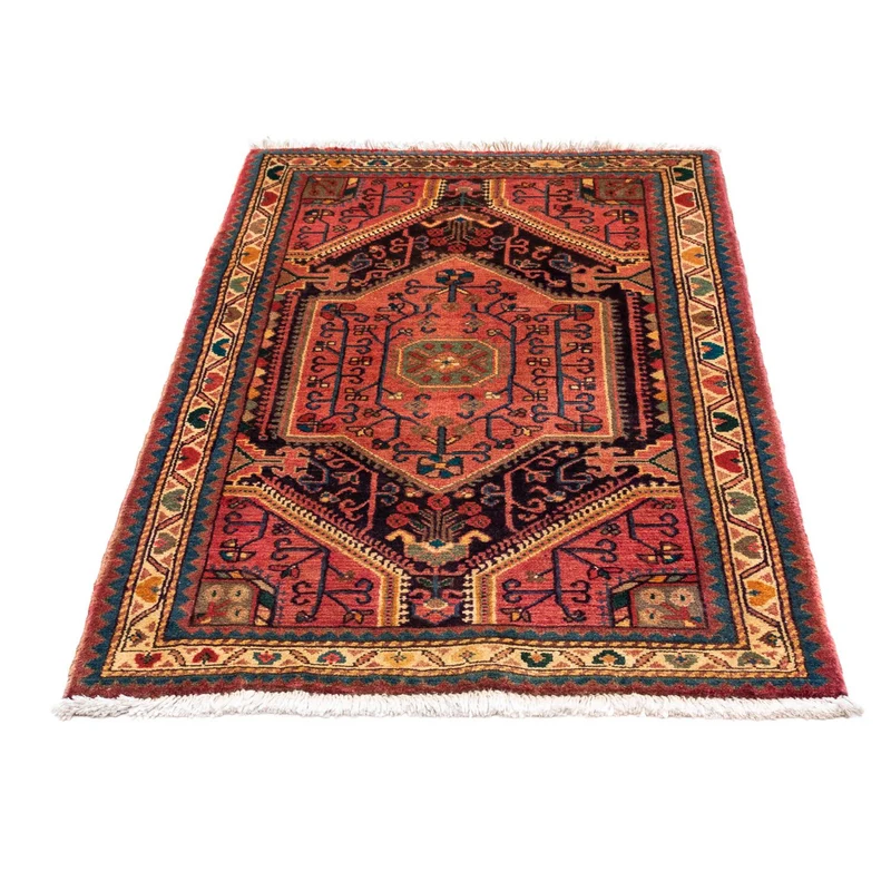 Perserteppich - Nomadic 80 x 130 cm - hellrot