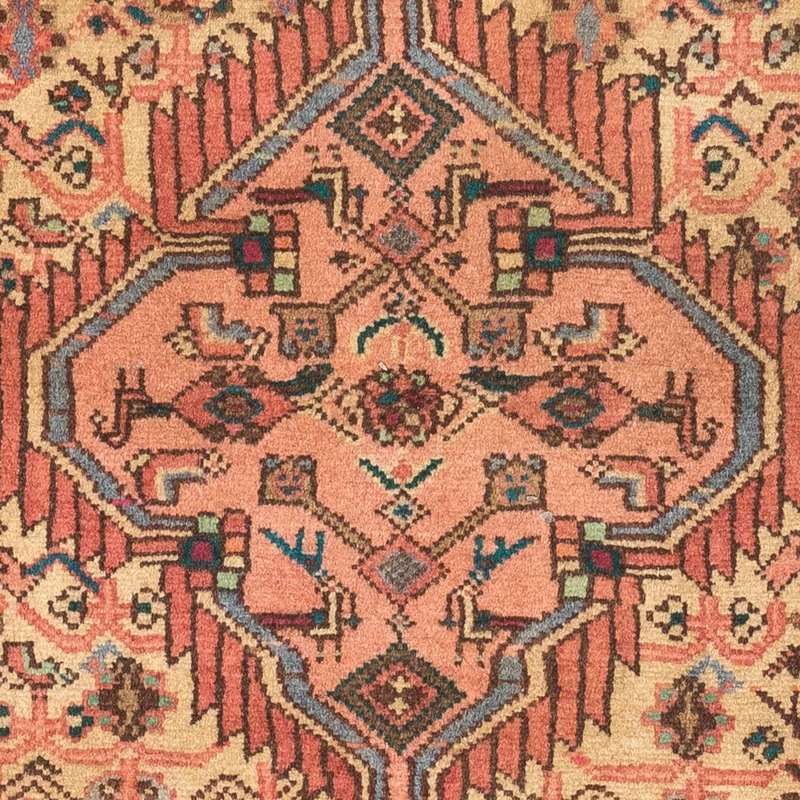 Perserteppich - Nomadic 80 x 130 cm - hellrot
