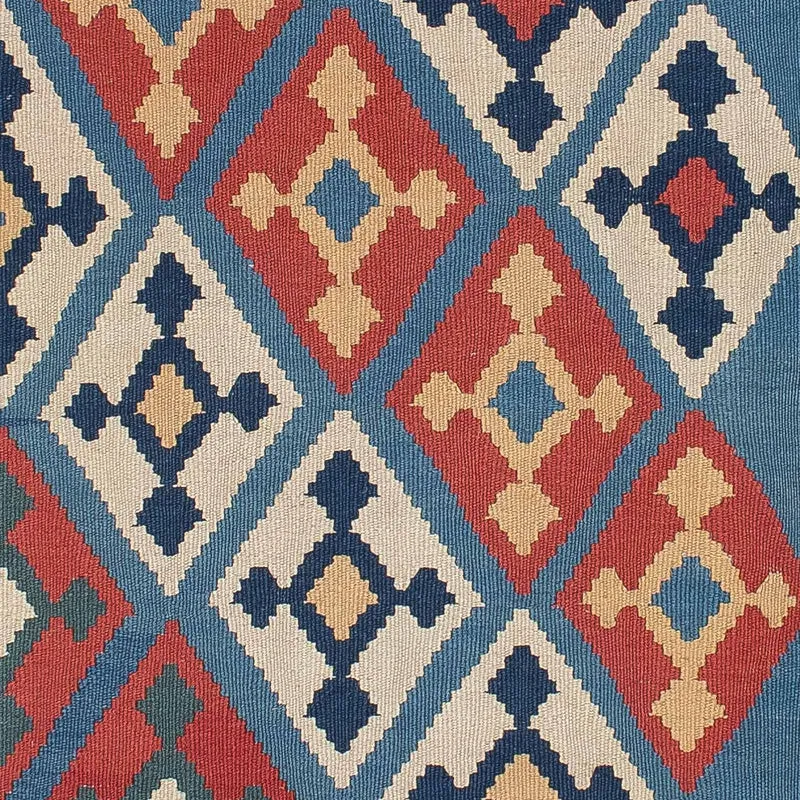 Kelim Teppich - Oriental 123 x 183 cm - blau
