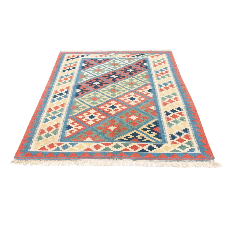 Kelim Teppich - Oriental 130 x 173 cm - blau