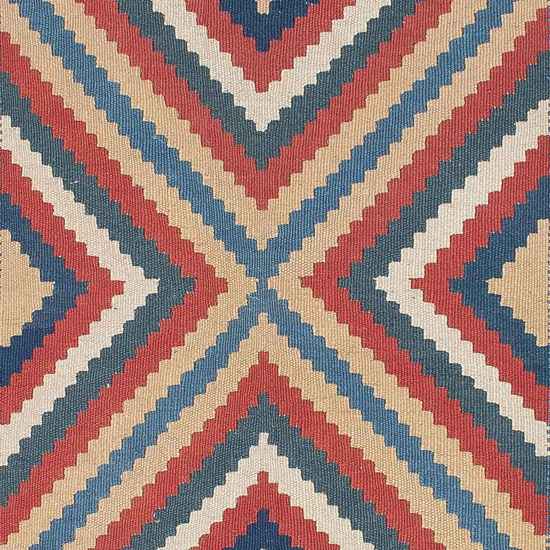 Kelim Teppich - Oriental 124 x 183 cm - blau