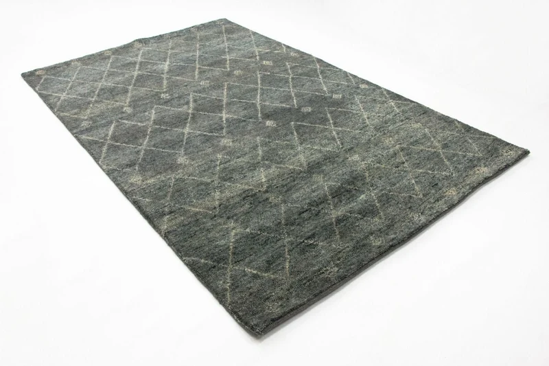 Designer Teppich 160 x 240 cm - grau