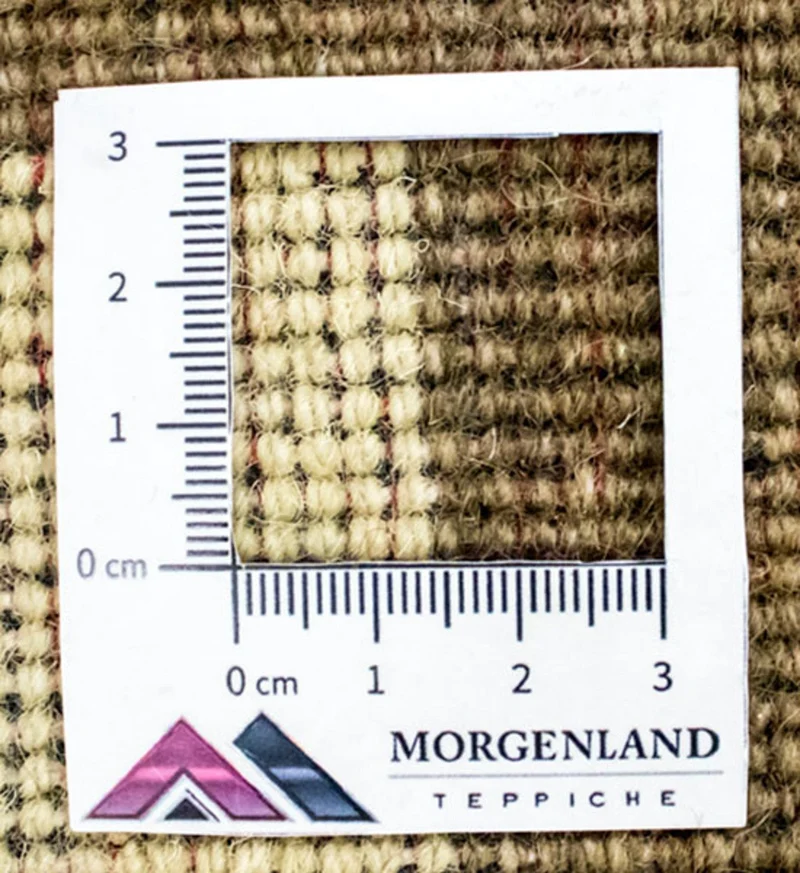 Loribaft Teppich Perser 122x184cm - Wollteppich - beige