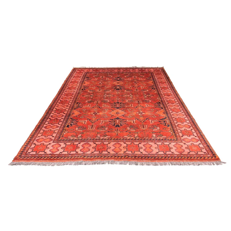 Orientteppich 205 x 300 cm - hellrot