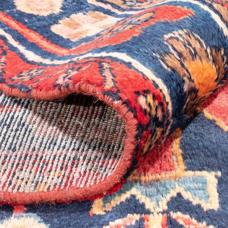 Perserteppich - Nomadic - 150 x 274 cm - dunkelblau