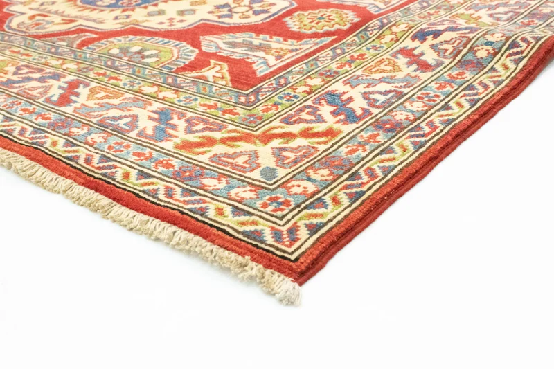Ziegler Teppich - Kazak 157 x 198 cm - dunkelrot
