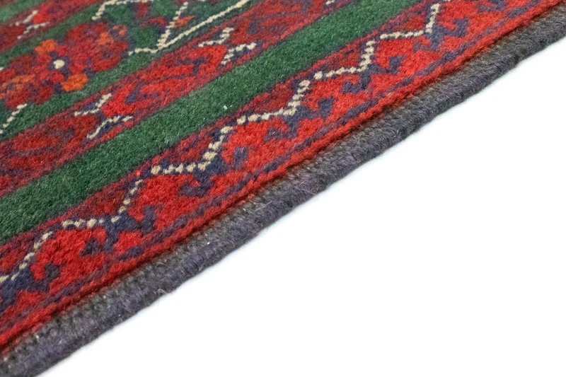 Afghan Teppich - Kunduz 150 x 190 cm - rot