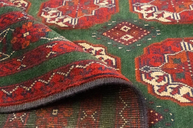 Afghan Teppich - Kunduz 150 x 190 cm - rot