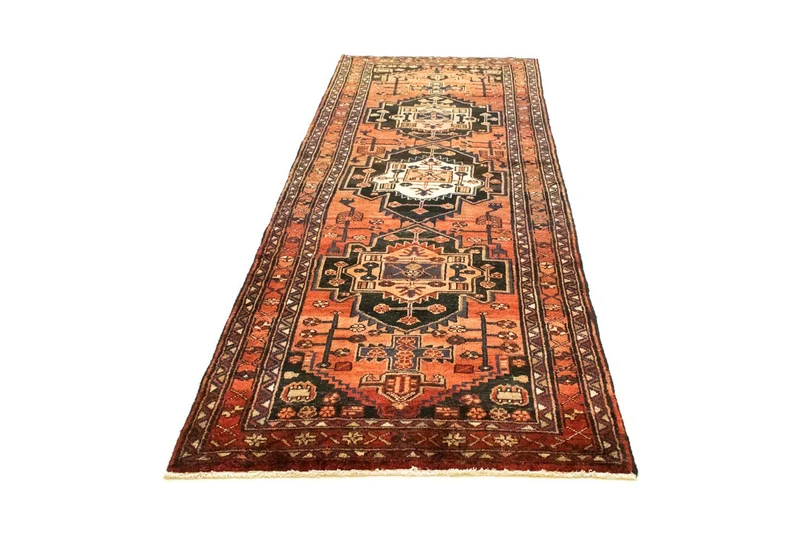 Perserteppich - Nomadic 101 x 300 cm - braun