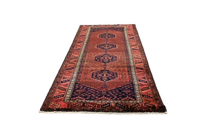 Perserteppich - Nomadic 120 x 315 cm - blau