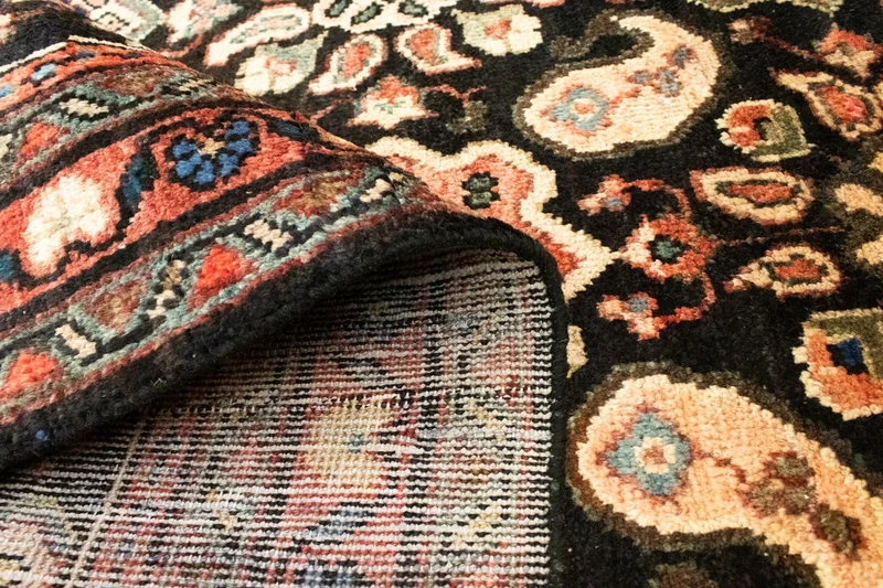 Perserteppich - Nomadic 112 x 327 cm - blau