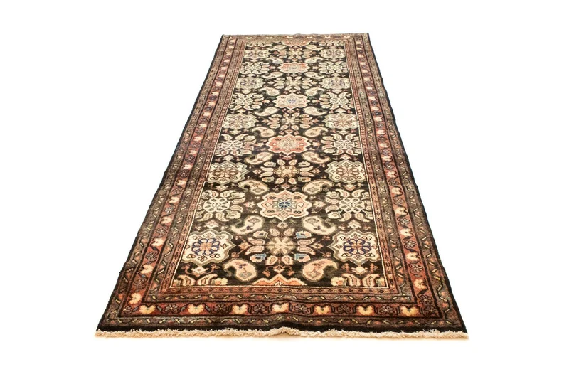 Perserteppich - Nomadic 112 x 327 cm - blau