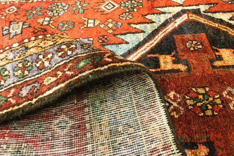 Perserteppich - Nomadic 114 x 300 cm - orange