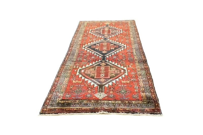 Perserteppich - Nomadic 114 x 300 cm - orange
