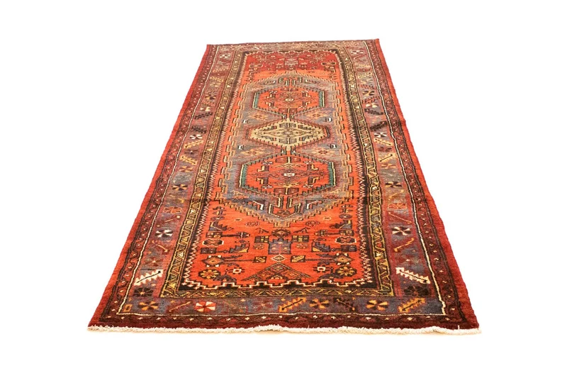 Perserteppich - Nomadic 110 x 295 cm - orange