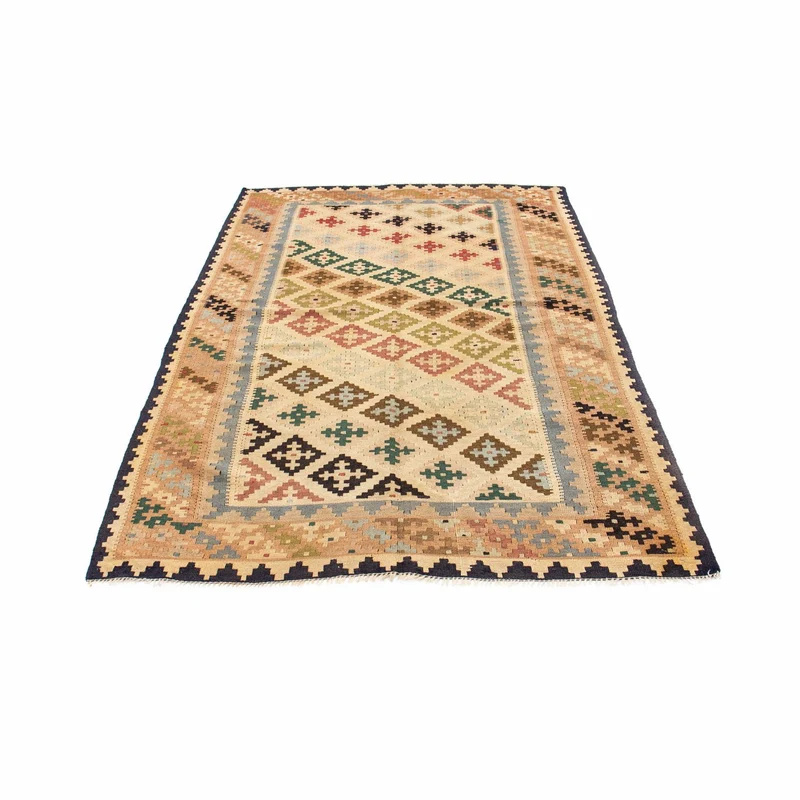 Kelim Teppich - Oriental 132 x 223 cm - beige