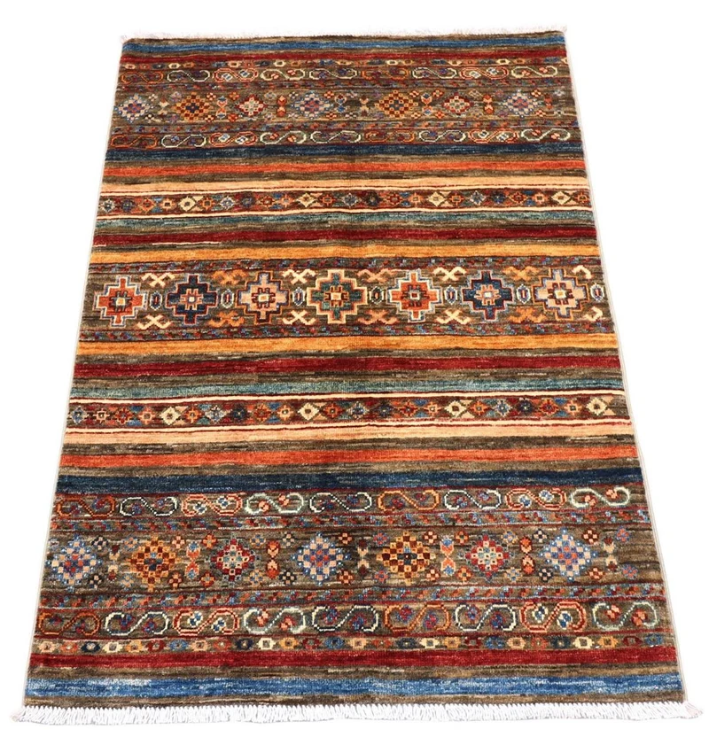 Ziegler Teppich 84 x 124 cm - mehrfarbig