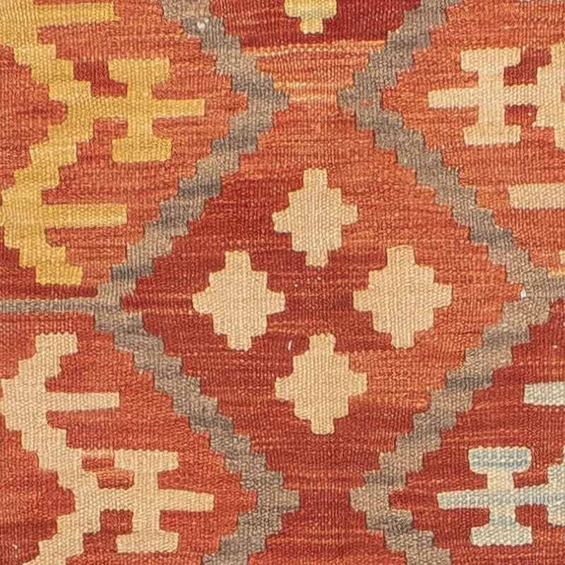 Kelim Teppich - Oriental 117 x 175 cm - blau