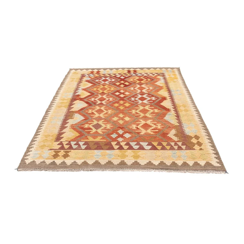 Kelim Teppich - Oriental 117 x 175 cm - blau