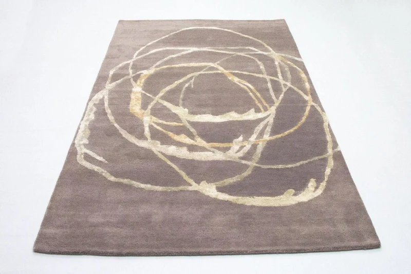 Designer Teppich 155 x 245 cm Teppich Wohnzimmer