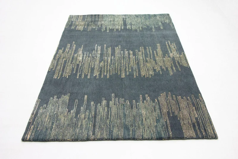 Designer Teppich 154 x 246 cm Teppich Wohnzimmer