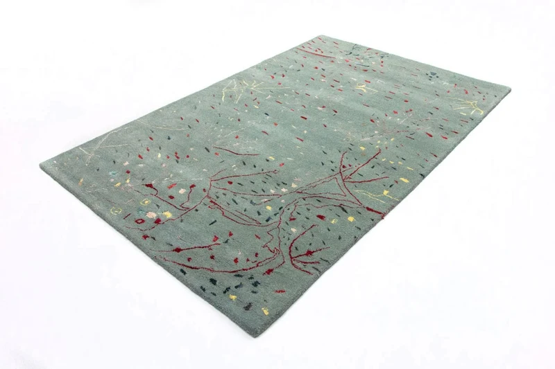 Designer Teppich 156 x 243 cm Teppich Wohnzimmer