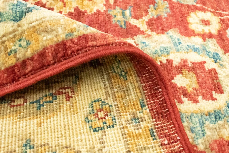 Ziegler Teppich 100 x 150 cm - rot