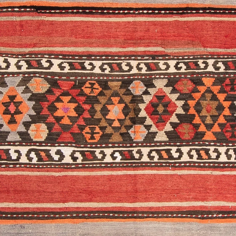 Kelim Teppich - Old 140 x 310 cm - mehrfarbig