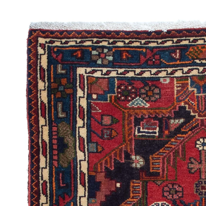 Perserteppich - Nomadic 90 x 125 cm - dunkelrot