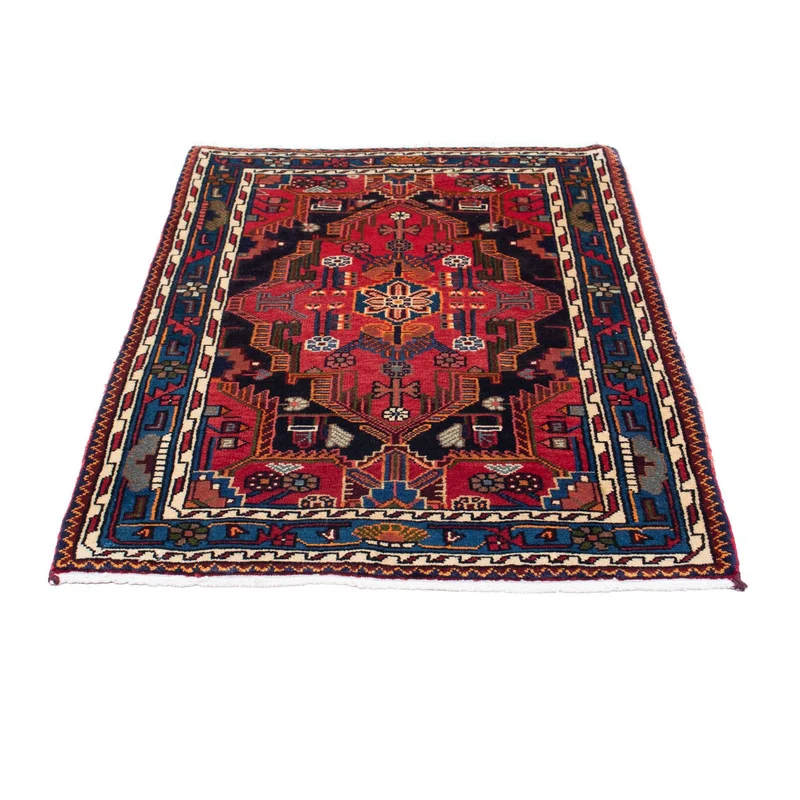 Perserteppich - Nomadic 90 x 125 cm - dunkelrot