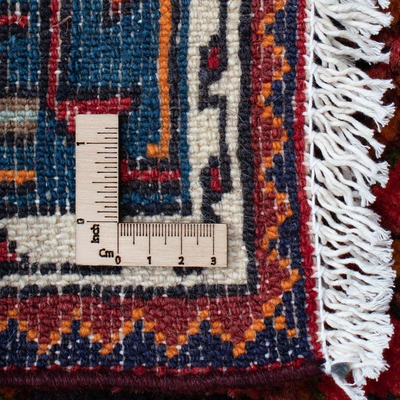 Perserteppich - Nomadic 90 x 125 cm - dunkelrot