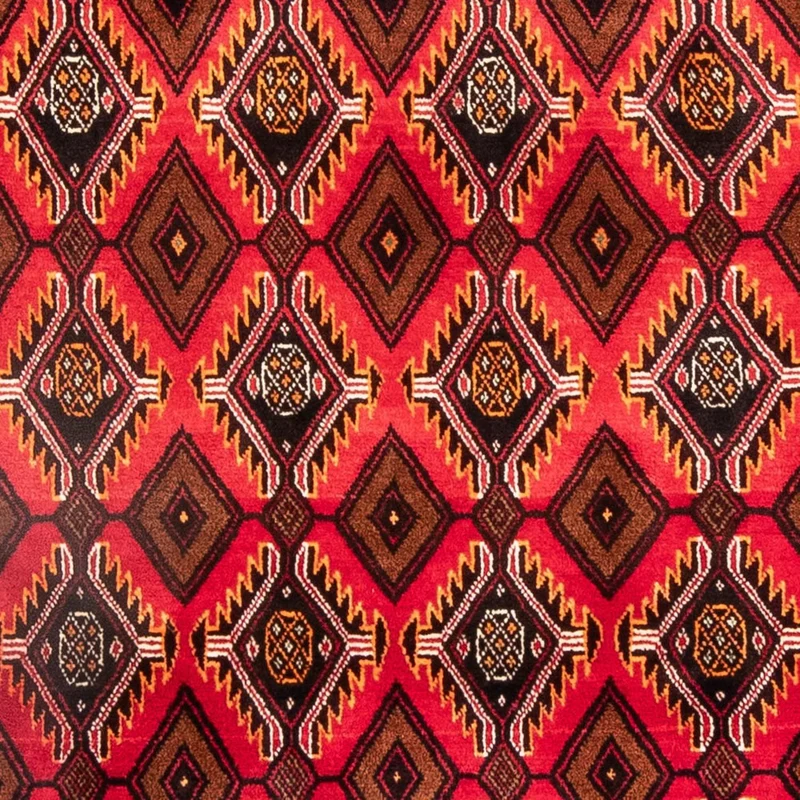 Belutsch Teppich 110 x 146 cm - rot