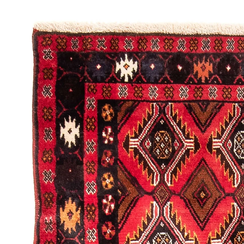 Belutsch Teppich 110 x 146 cm - rot