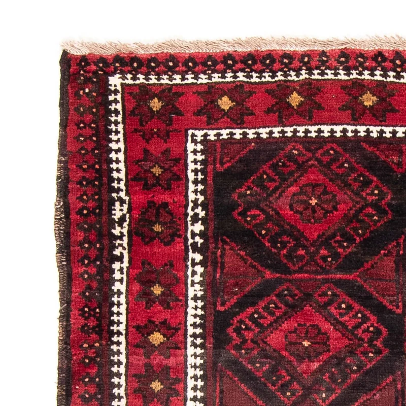 Belutsch Teppich 123 x 180 cm - rot