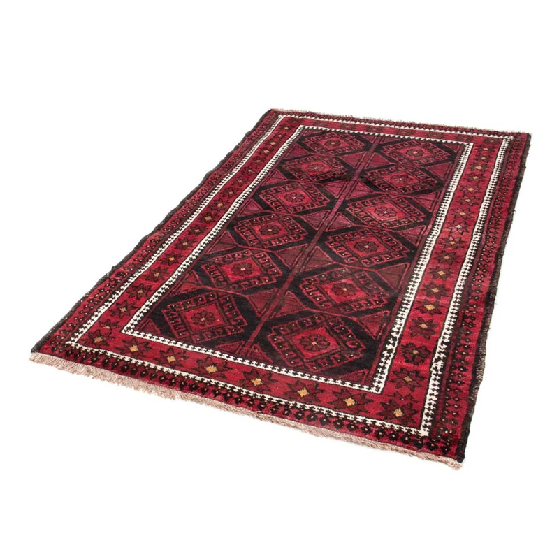 Belutsch Teppich 123 x 180 cm - rot