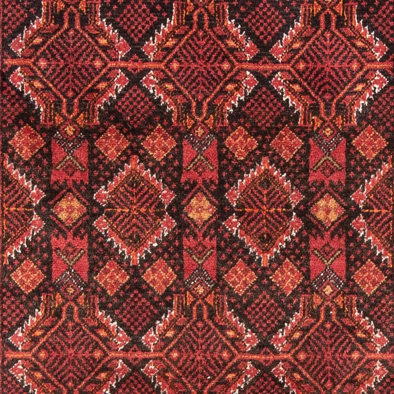 Belutsch Teppich 101 x 194 cm - rot