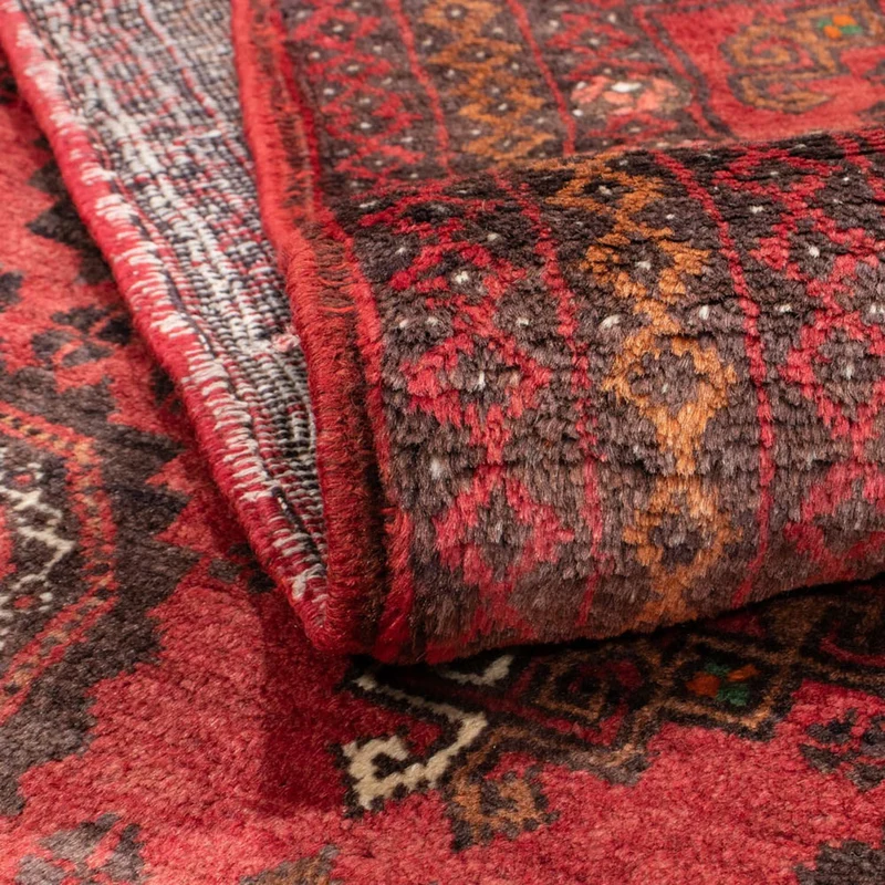 Belutsch Teppich 101 x 194 cm - rot