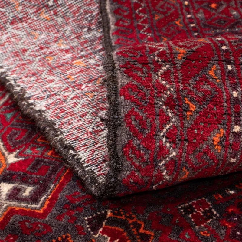 Belutsch Teppich 105 x 212 cm - rot