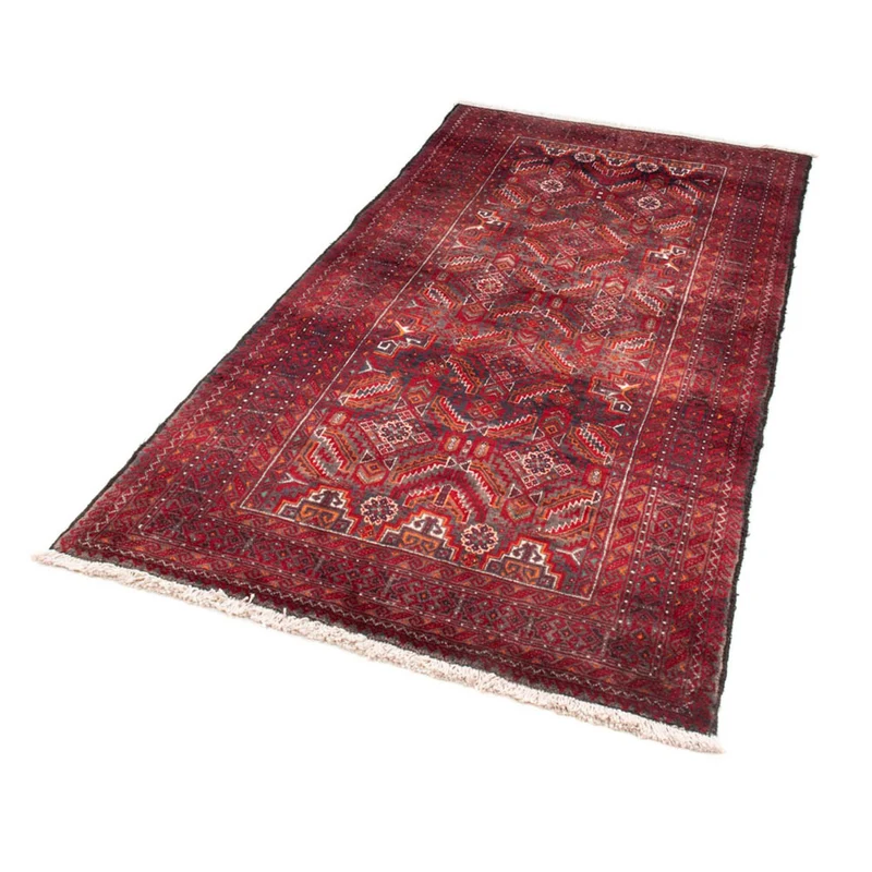 Belutsch Teppich 105 x 212 cm - rot