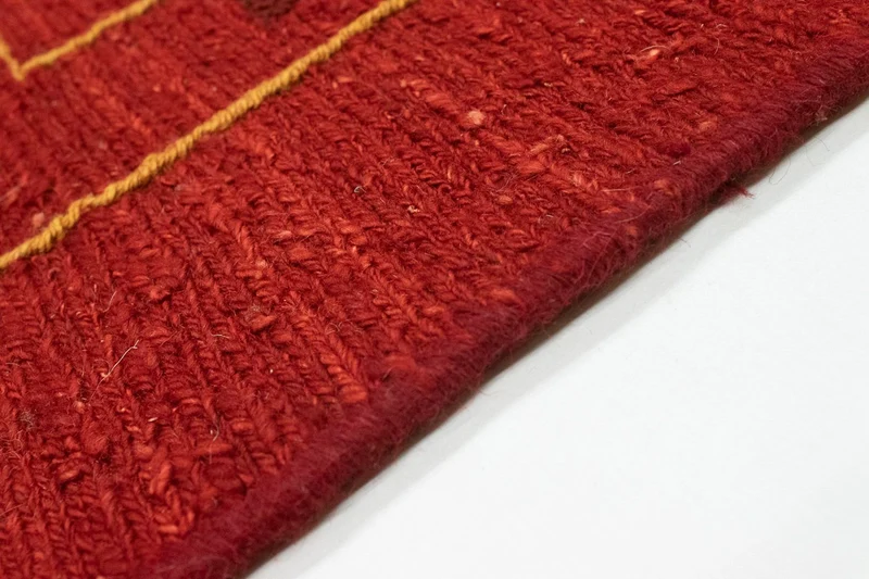 Gabbeh Teppich - Perser 120 x 178 cm - rot