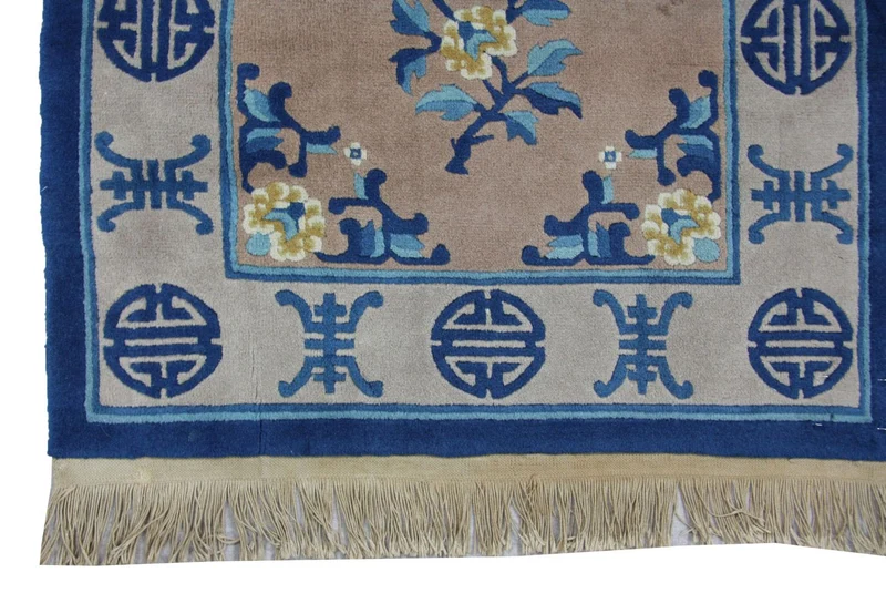 China Teppich 91 x 152 cm - blau