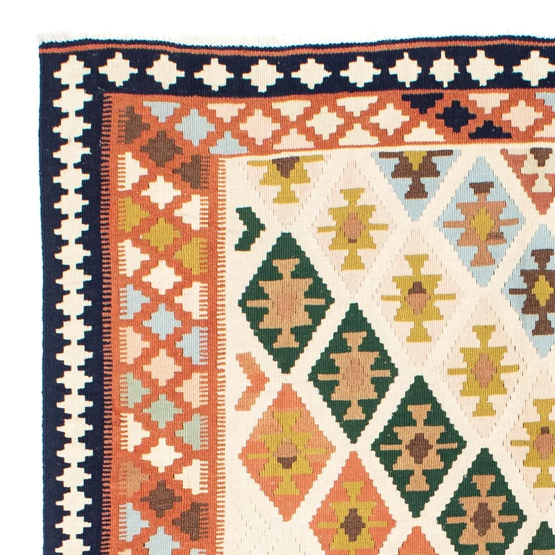 Kelim Teppich - Oriental 155 x 203 cm - beige