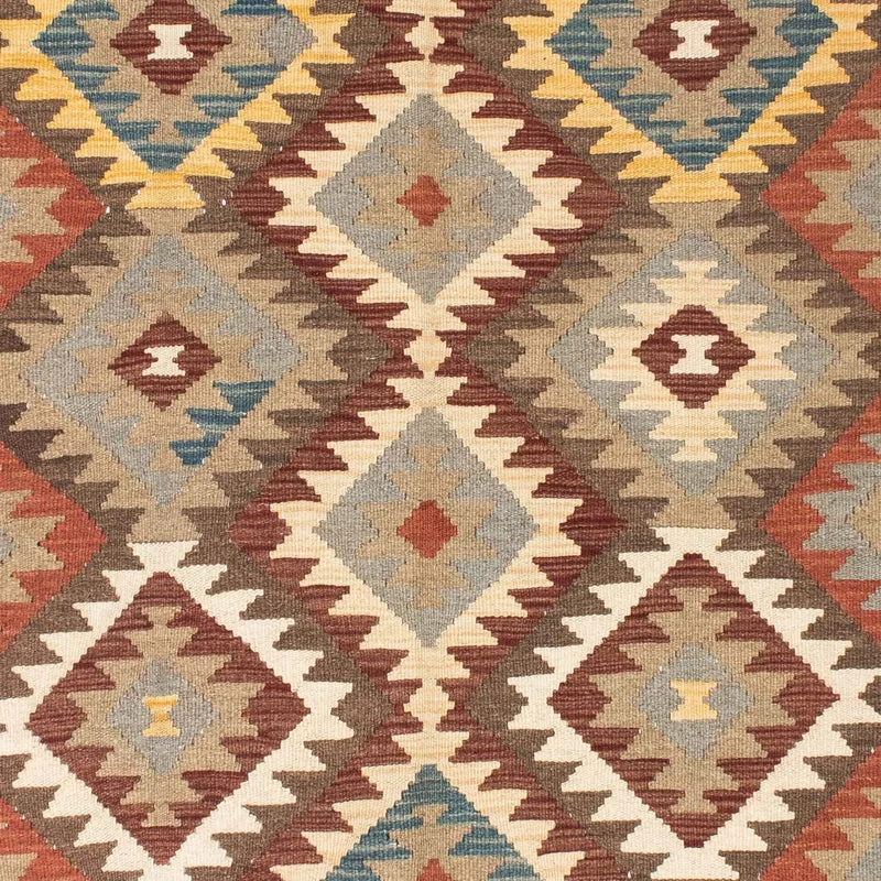 Kelim Teppich - Oriental 150 x 210 cm - hellbraun