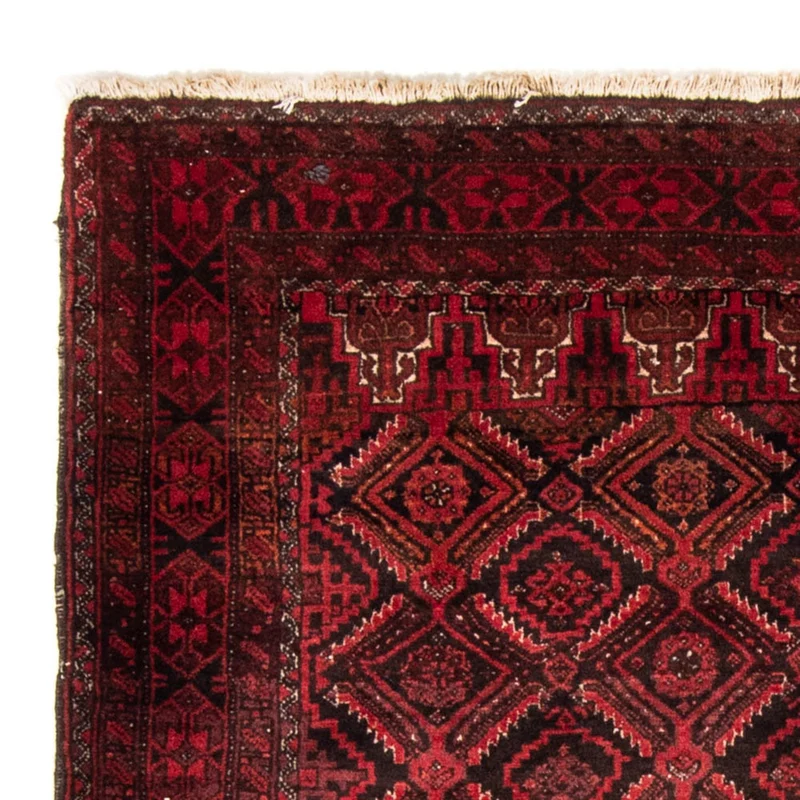 Belutsch Teppich 125 x 230 cm - rot