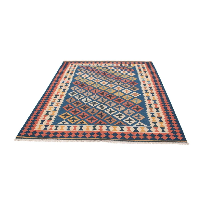 Kelim Teppich - Oriental 155 x 200 cm - mehrfarbig